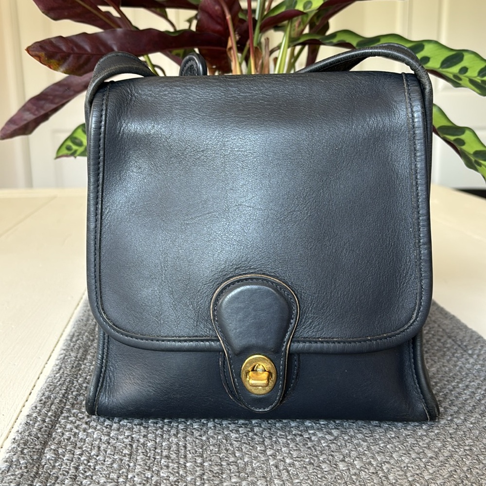 Vintage Coach Shelbourne #9038 in Navy - Picture 2 of 15